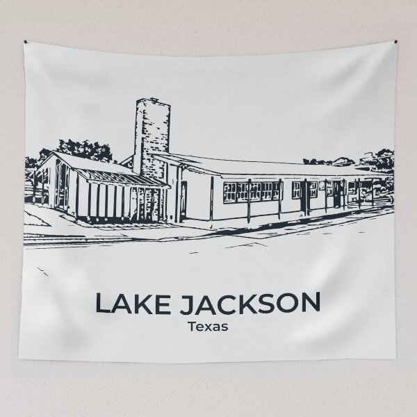 Item preview, Lake Jackson - Texas designed and sold by Lakeric Cityscapes.