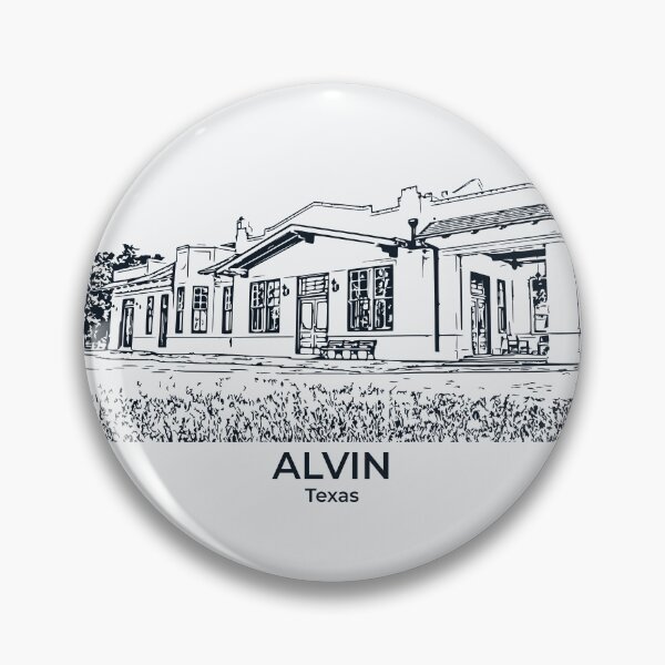 Item preview, Alvin - Texas designed and sold by Lakeric Cityscapes.