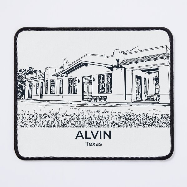 Item preview, Alvin - Texas designed and sold by Lakeric Cityscapes.