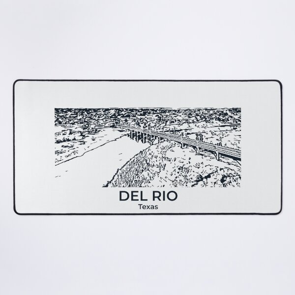Item preview, Del Rio - Texas designed and sold by Lakeric Cityscapes.
