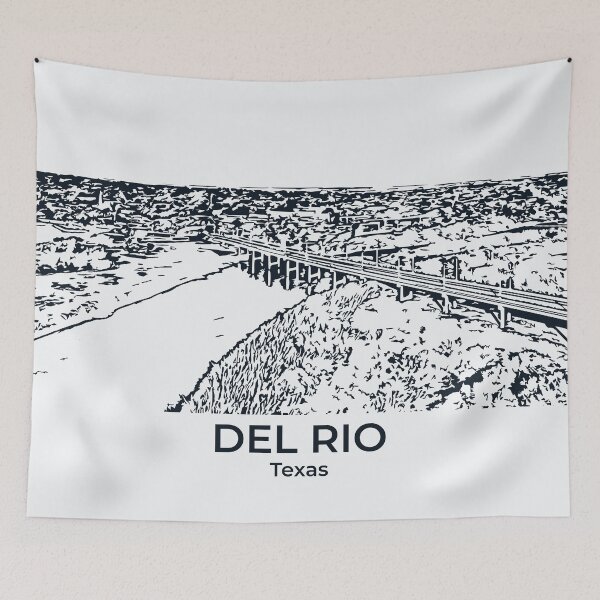 Item preview, Del Rio - Texas designed and sold by Lakeric Cityscapes.