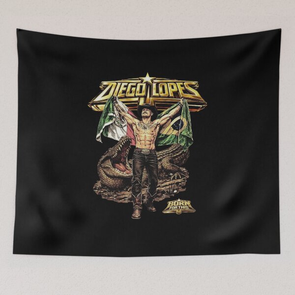 Item preview, Diego Lopes UFC 325 "Estrella de Oro" designed and sold by JeyVel.