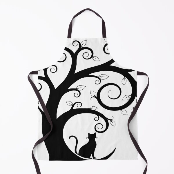 Item preview, Whisperwood Cat — Curly Branch Silhouette designed and sold by zamew.