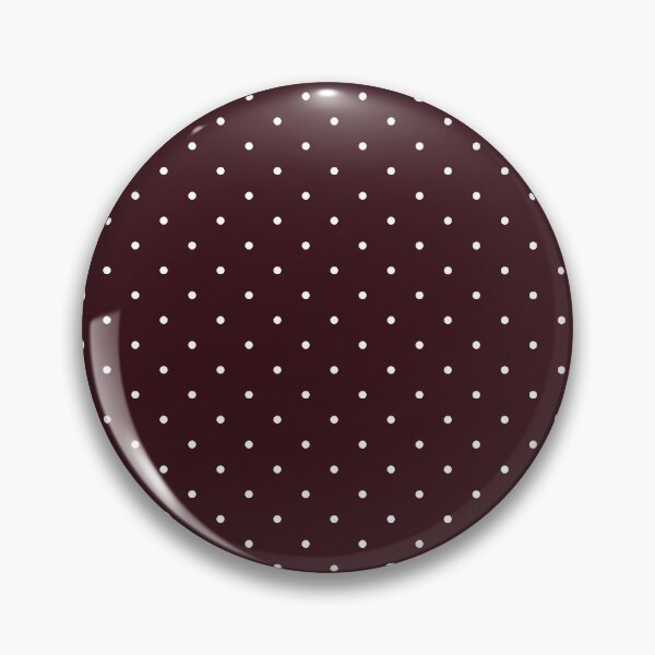 Item preview, Dark burgundy and white Polka dot pattern designed and sold by RishabhArts1.