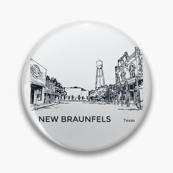Item preview, Nuevo Braunfels Texas designed and sold by Lakeric Cityscapes.