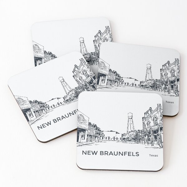 Item preview, New Braunfels Texas designed and sold by Lakeric Cityscapes.