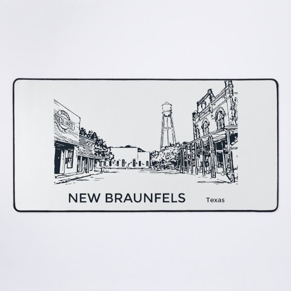 Item preview, New Braunfels Texas designed and sold by Lakeric Cityscapes.