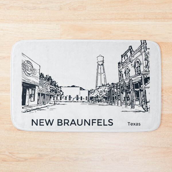 Item preview, New Braunfels Texas designed and sold by Lakeric Cityscapes.
