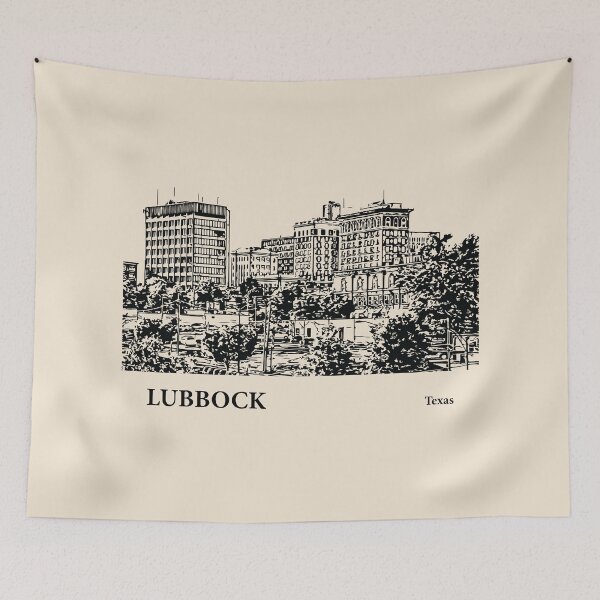 Item preview, Lubbock Texas designed and sold by Lakeric Cityscapes.