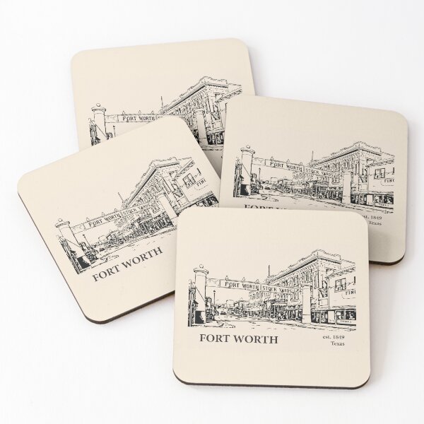 Item preview, Fort Worth Texas designed and sold by Lakeric Cityscapes.