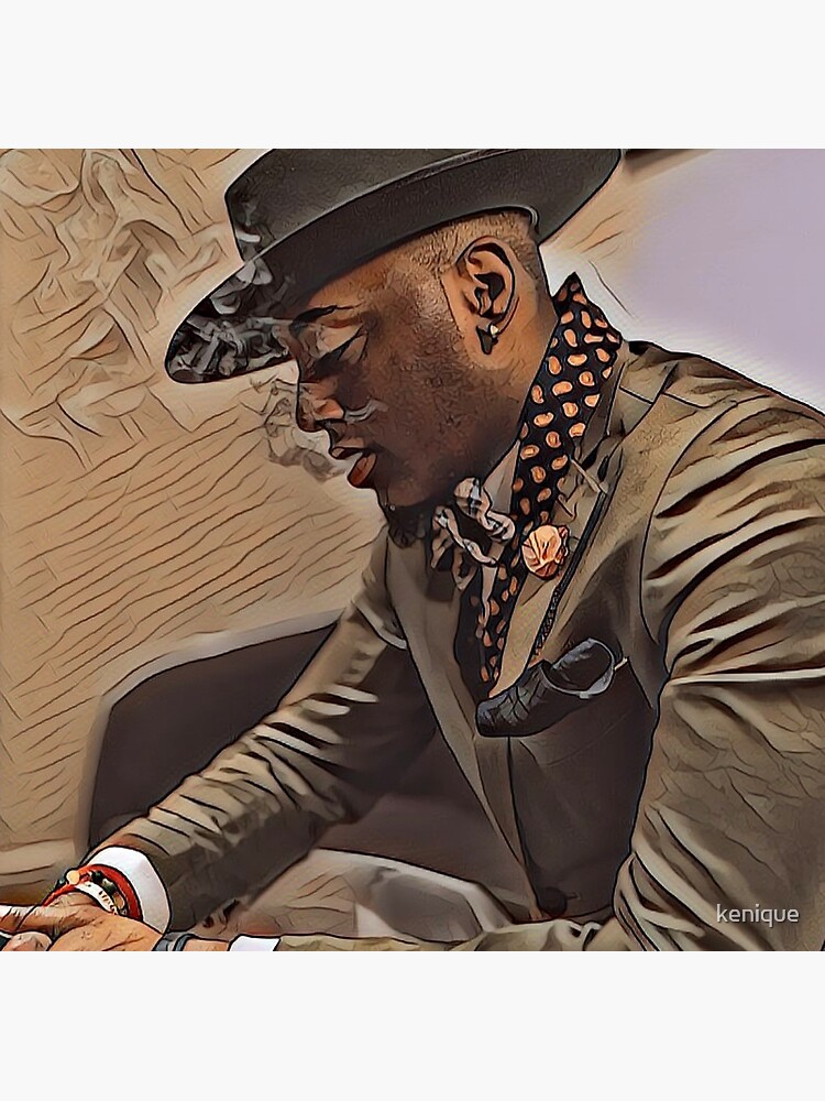 "Gangsta" Art Print for Sale by kenique Redbubble