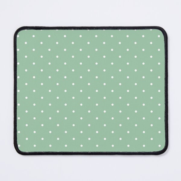 Item preview, Mint and white Polka dot pattern designed and sold by RishabhArts1.