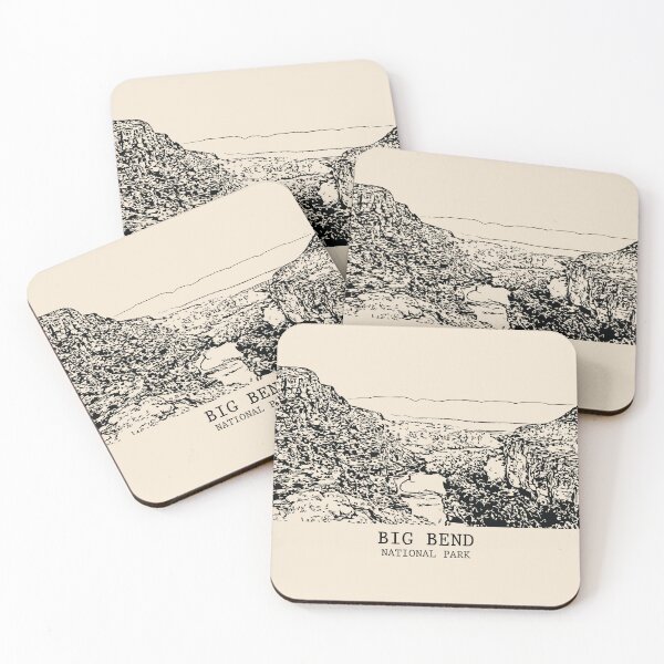 Item preview, Big Bend National Park designed and sold by Lakeric Cityscapes.