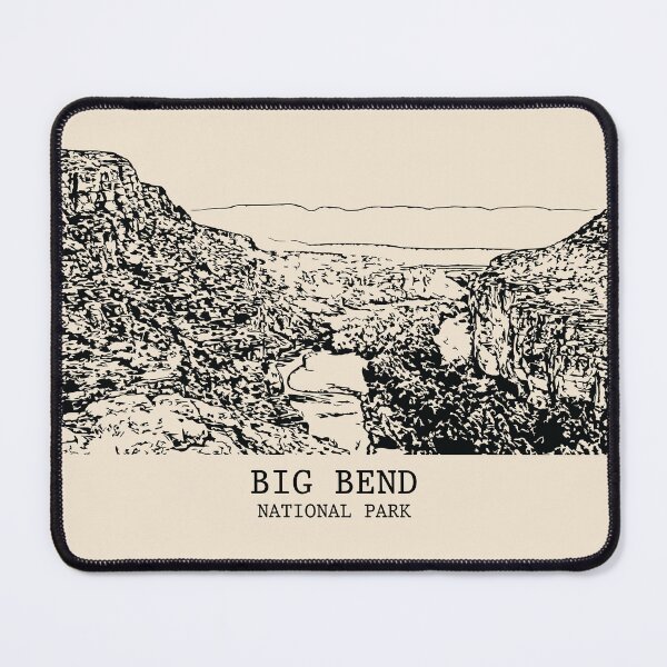Item preview, Big Bend National Park designed and sold by Lakeric Cityscapes.