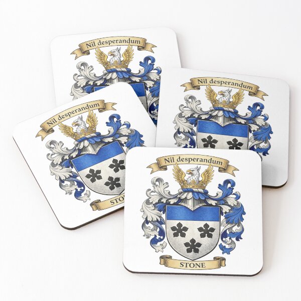 Item preview, The Stone Family Coat of Arms designed and sold by BagTown Clans.