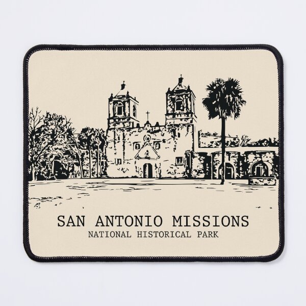 Item preview, San Antonio Missions National Historical Park designed and sold by Lakeric Cityscapes.