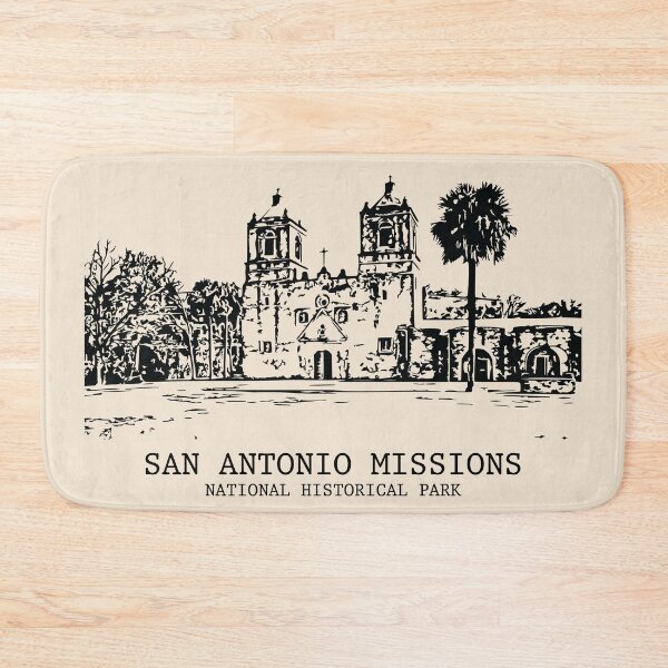 Item preview, San Antonio Missions National Historical Park designed and sold by Lakeric Cityscapes.