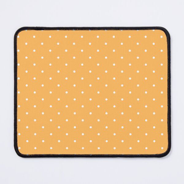 Item preview, Amber yellow and white Polka dot pattern designed and sold by RishabhArts1.