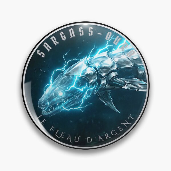 Item preview, Sargass-Ouro Seal: Mark of the Silver Scourge designed and sold by Anicolarys | Le Bestiaire des Échos.