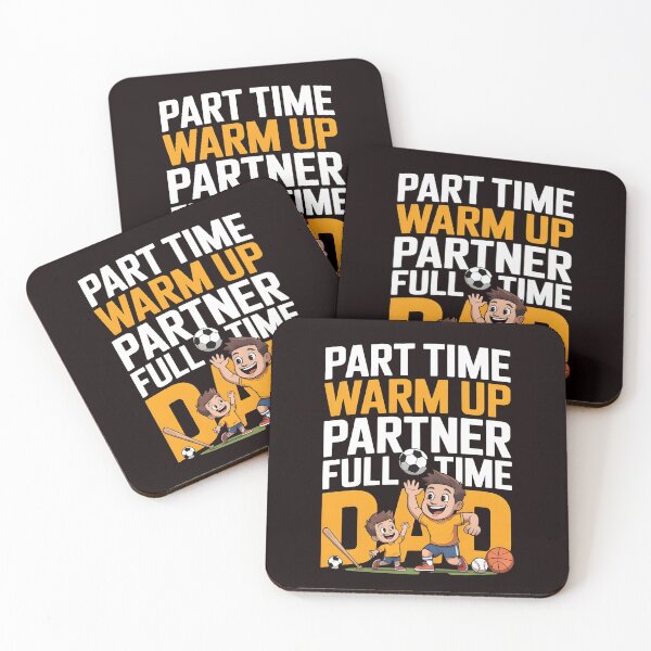 Item preview, Part Time Warm Up Partner Full Time Dad – Proud Baseball Dad Humor designed and sold by Redgiant87x.