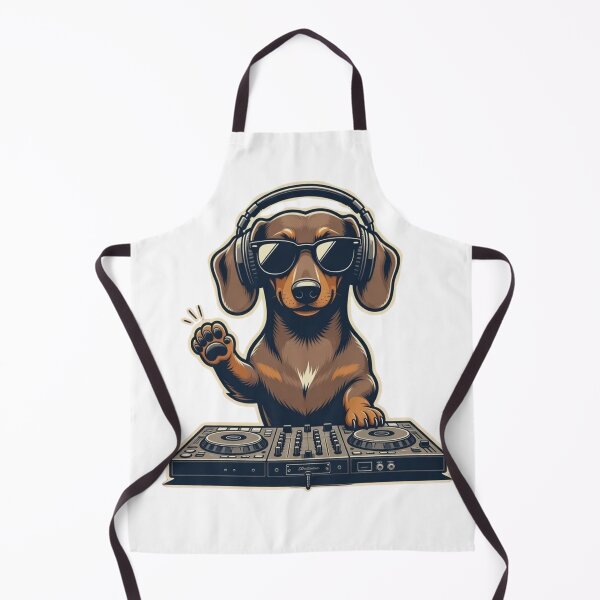 Item preview, Dachshund DJ Music Lover Dog Owner designed and sold by GrumpySableye.