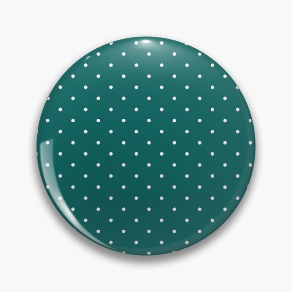 Item preview, Teal and white Polka dot pattern designed and sold by RishabhArts1.