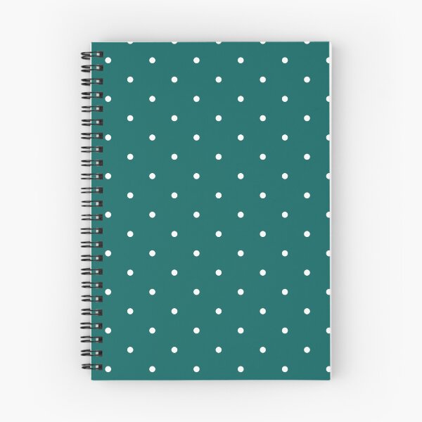 Item preview, Teal and white Polka dot pattern designed and sold by RishabhArts1.