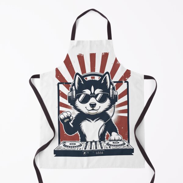 Item preview, Husky DJ Dog Music Lover designed and sold by GrumpySableye.