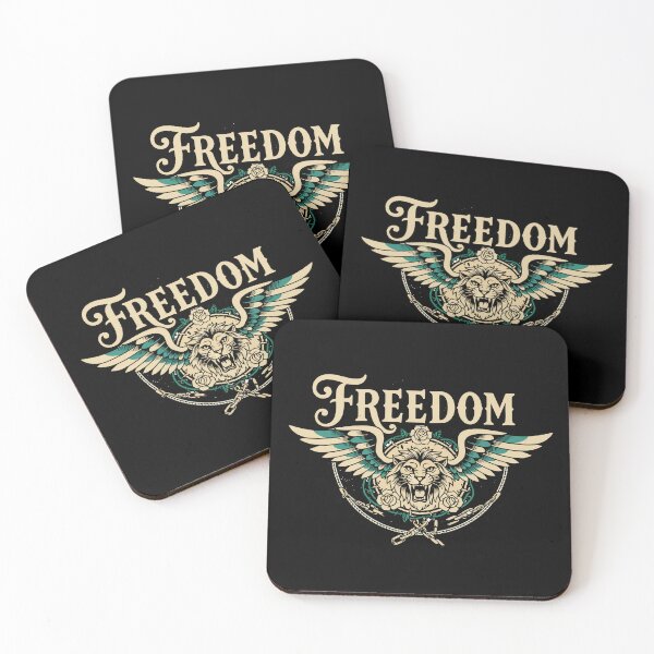 Item preview, Vintage Freedom Lion Wings Emblem designed and sold by THE-DAILY-DRIPS.
