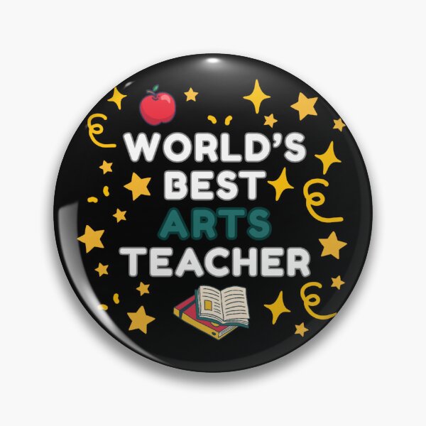 Item preview, World's Best Arts Teacher designed and sold by DixieGirlStudio.