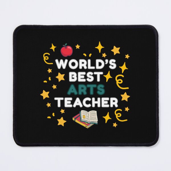 Item preview, World's Best Arts Teacher designed and sold by DixieGirlStudio.