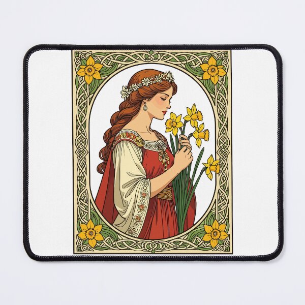 Item preview, Art Nouveau St Davids Day Pride designed and sold by taiche.