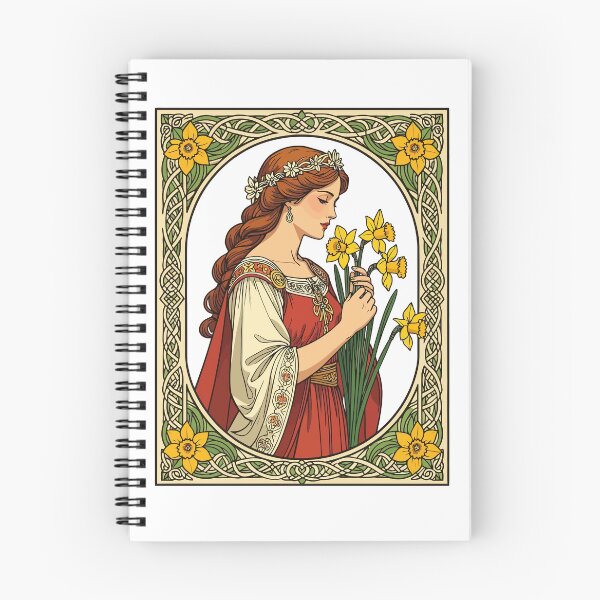 Item preview, Art Nouveau St Davids Day Pride designed and sold by taiche.