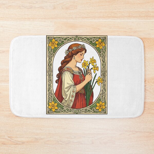 Item preview, Art Nouveau St Davids Day Pride designed and sold by taiche.