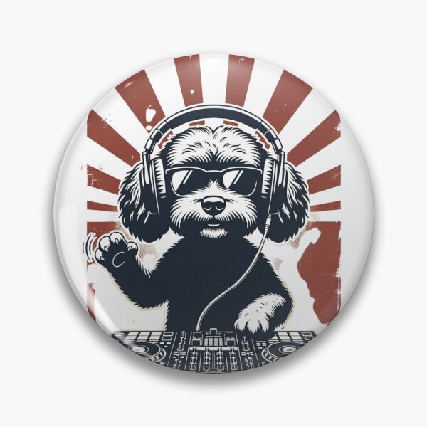 Item preview, Dog DJ Music Lover Pet Owner designed and sold by GrumpySableye.