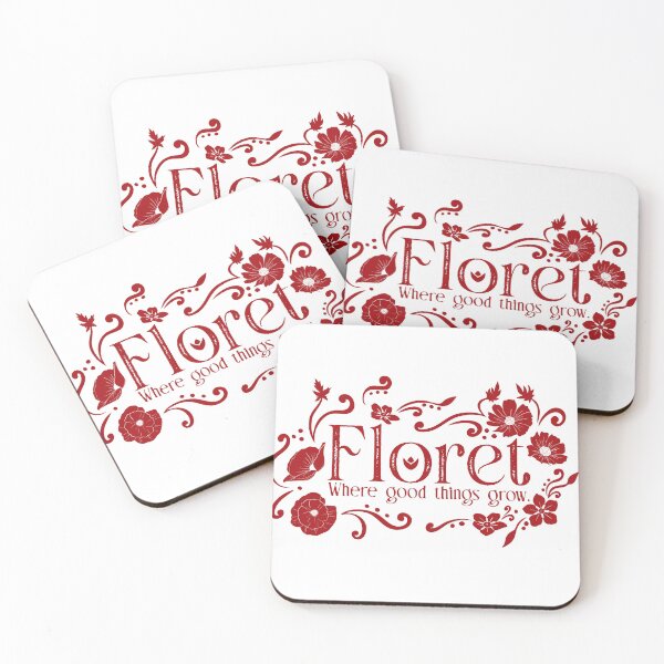 Item preview, Floret (Red) designed and sold by elladoesdesign.