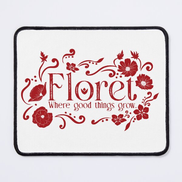 Item preview, Floret (Red) designed and sold by elladoesdesign.