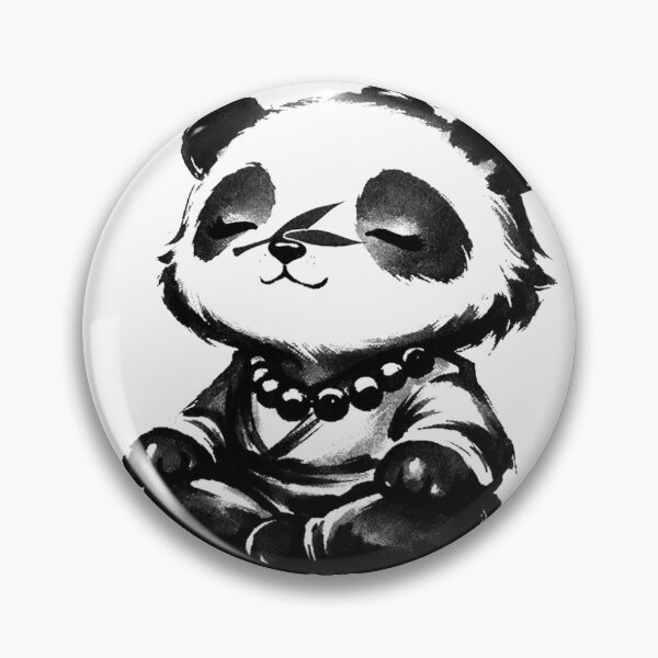 Item preview, Zen panda designed and sold by Frogmen shop.