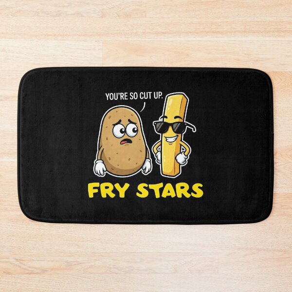 Item preview, Fry Stars Funny Potato Pun French Fry Food Humor  designed and sold by Emmatshirt1.