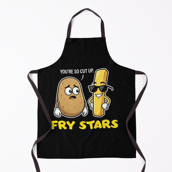 Item preview, Fry Stars Funny Potato Pun French Fry Food Humor designed and sold by Emmatshirt1.