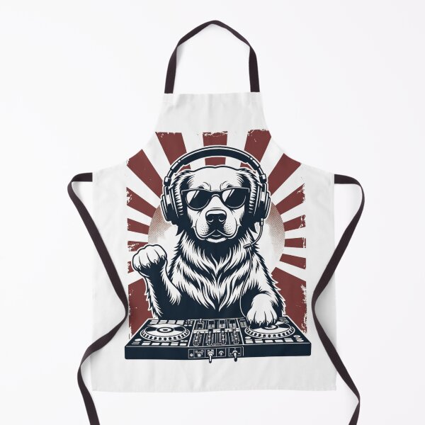 Item preview, Golden Retriever DJ Dog Music Lover designed and sold by GrumpySableye.