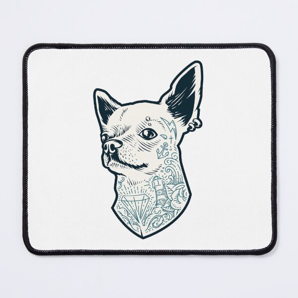 Item preview, Tattooed Chihuahua designed and sold by the-craft-shop.
