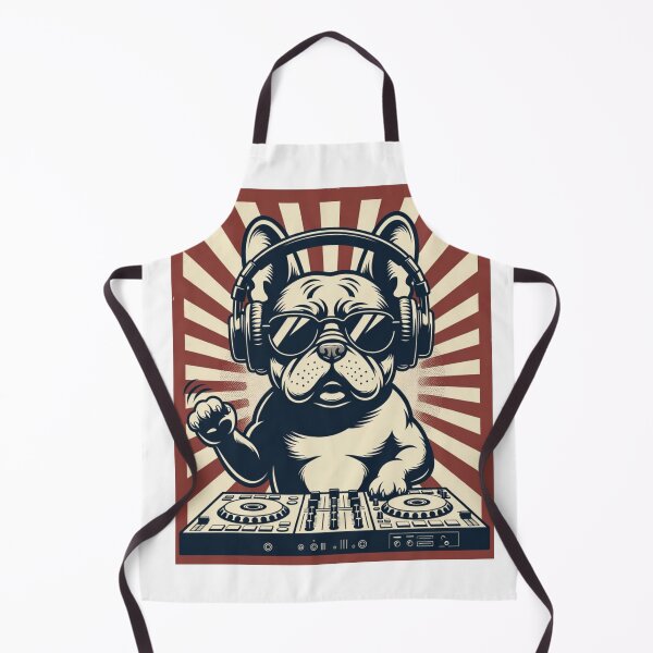 Item preview, French Bulldog DJ Dog Lover Music Party designed and sold by GrumpySableye.