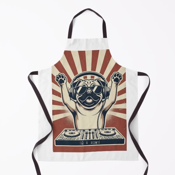 Item preview, Pug DJ Music Mixer designed and sold by GrumpySableye.