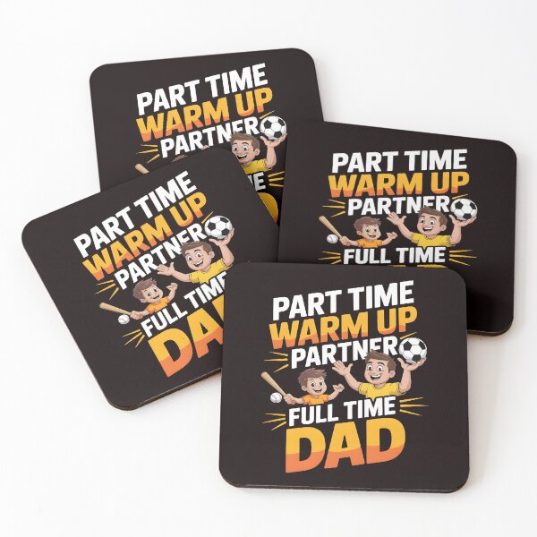 Item preview, Part Time Warm Up Partner Full Time Dad – Baseball Dad Game Day Shirt designed and sold by Redgiant87x.