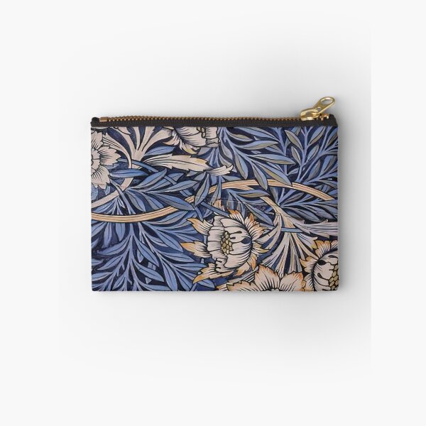 Item preview, DESIGN FOR TULIP AND WILLOW INDIGO DISCHARGE WOOD BLOCK PRINTED FABRIC 1873 By William Morris designed and sold by erinkavanagh.