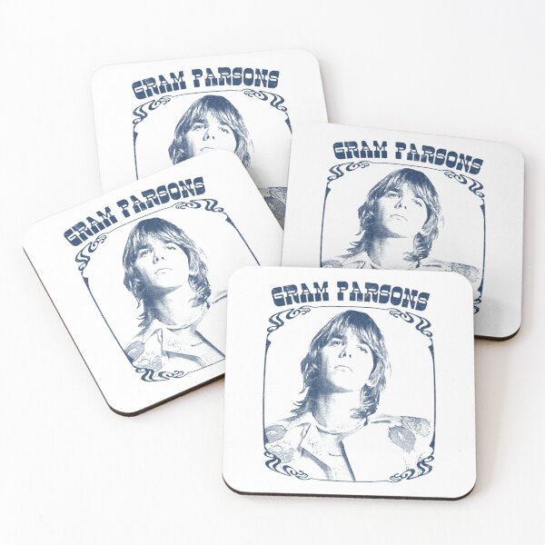 Item preview, Grams Parsonss  Retro Faded-Style Fan Art designed and sold by Cappuccino1Z.