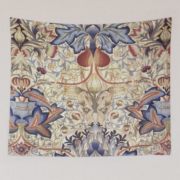 Item preview, ACANTHUS EMBROIDERED PANEL 1890 By William Morris designed and sold by erinkavanagh.