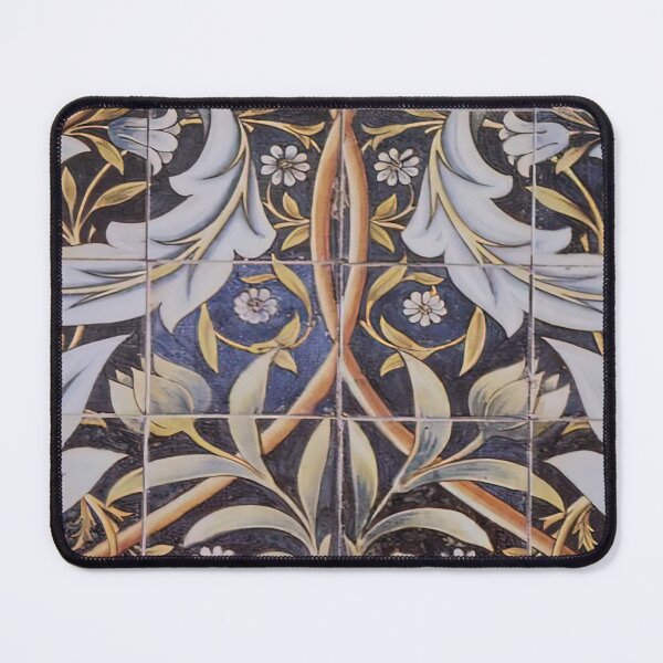 Item preview, PANEL OF CERAMIC TILES DESIGNED BY MORRIS AND PRODUCED BY WILLIAM DE MORGAN 1876 By William Morris designed and sold by erinkavanagh.
