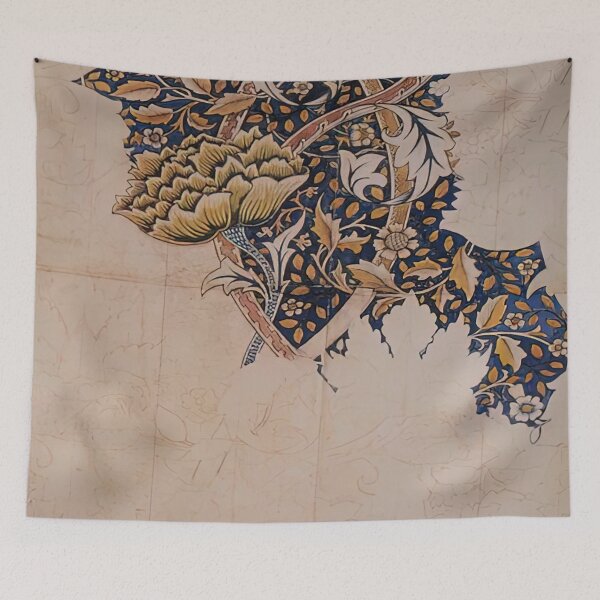 Item preview, DESIGN FOR WINDRUSH PRINTED TEXTILE 1883 By William Morris designed and sold by erinkavanagh.